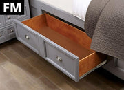 Castlile Bed Grey - R&R Furniture Gallery (Fountain Valley, CA)