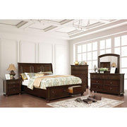 Castor Brown Cherry Mirror - R&R Furniture Gallery (Fountain Valley, CA)
