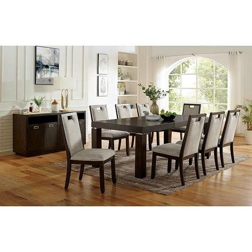 CATERINA Dining Table w/ 1 x 18" Leaf - R&R Furniture Gallery (Fountain Valley, CA)