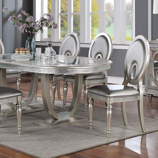 Cathalina 7 Pc Dining Table Set - R&R Furniture Gallery (Fountain Valley, CA)