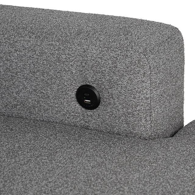 Chatham Sectional Gray - R&R Furniture Gallery (Fountain Valley, CA)