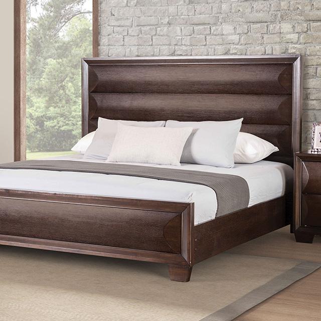 Chemnitz Bed Espresso & White - R&R Furniture Gallery (Fountain Valley, CA)
