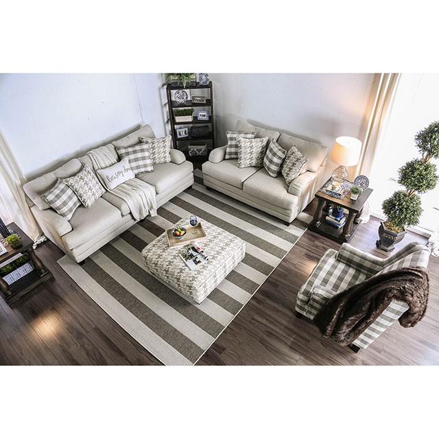 Christine Light Gray Sofa - R&R Furniture Gallery (Fountain Valley, CA)