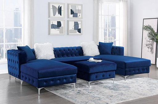 CIABATTONI Sectional, Navy - R&R Furniture Gallery (Fountain Valley, CA)