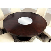 Cimma Espresso Round Dining Table - R&R Furniture Gallery (Fountain Valley, CA)