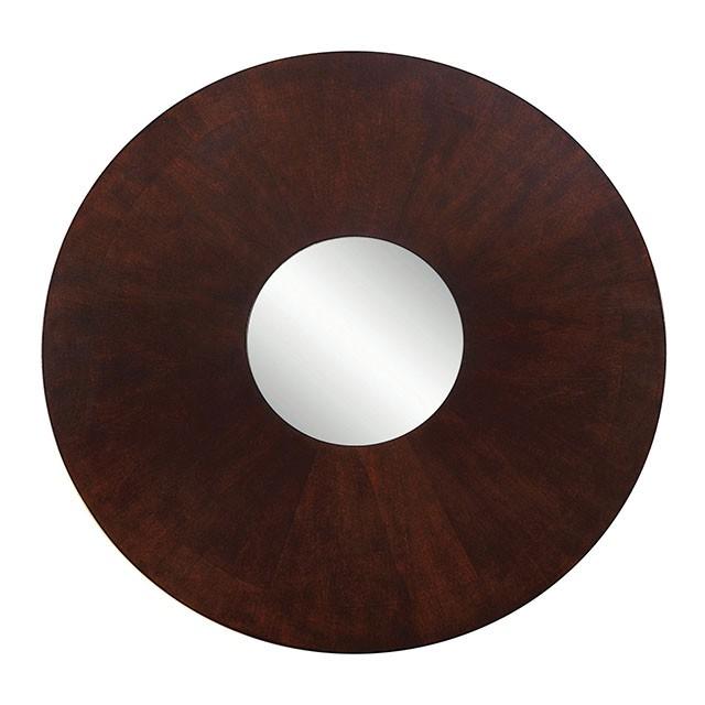Cimma Espresso Round Dining Table - R&R Furniture Gallery (Fountain Valley, CA)