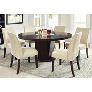 Cimma Espresso Round Dining Table - R&R Furniture Gallery (Fountain Valley, CA)