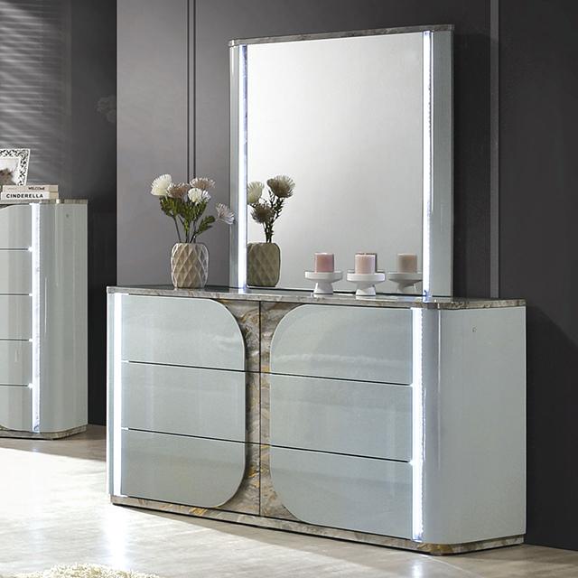 Cleburne Mirror - R&R Furniture Gallery (Fountain Valley, CA)