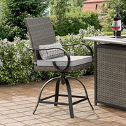 Arosa Counter Ht. Swivel Arm Chair (2/CTN) - R&R Furniture Gallery (Fountain Valley, CA)