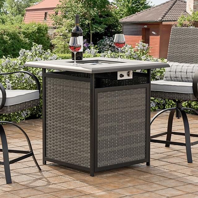 Arosa Fire Pit Counter Ht. Table - R&R Furniture Gallery (Fountain Valley, CA)