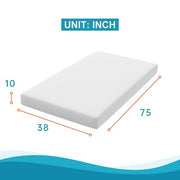Artemisia 10" Memory Foam Mattress White - R&R Furniture Gallery (Fountain Valley, CA)