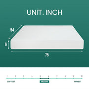 Artemisia 6" Full Memory Foam Mattress - R&R Furniture Gallery (Fountain Valley, CA)