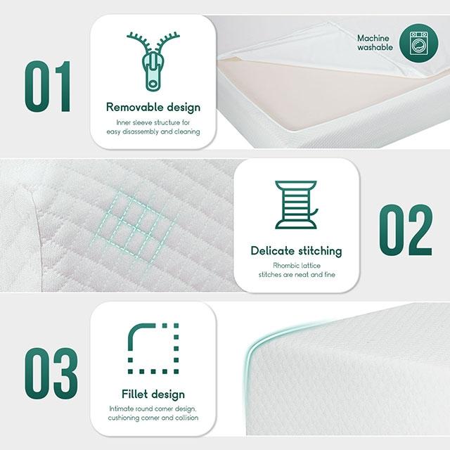 Artemisia 6" Full Memory Foam Mattress - R&R Furniture Gallery (Fountain Valley, CA)
