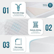 Artemisia 6" Full, Queen, & Twin Memory Foam Mattress - R&R Furniture Gallery (Fountain Valley, CA)