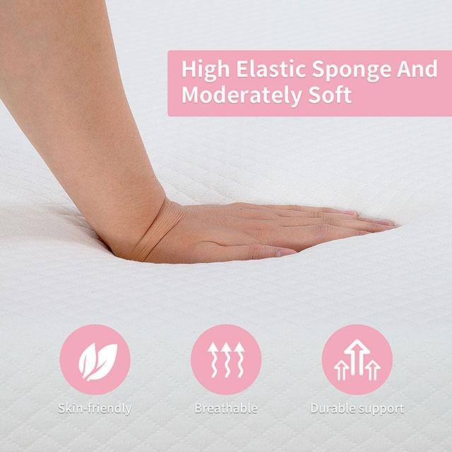 Artemisia 8" Memory Foam Mattress White - R&R Furniture Gallery (Fountain Valley, CA)
