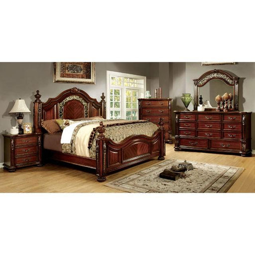 ARTHUR Brown Cherry Night Stand - R&R Furniture Gallery (Fountain Valley, CA)