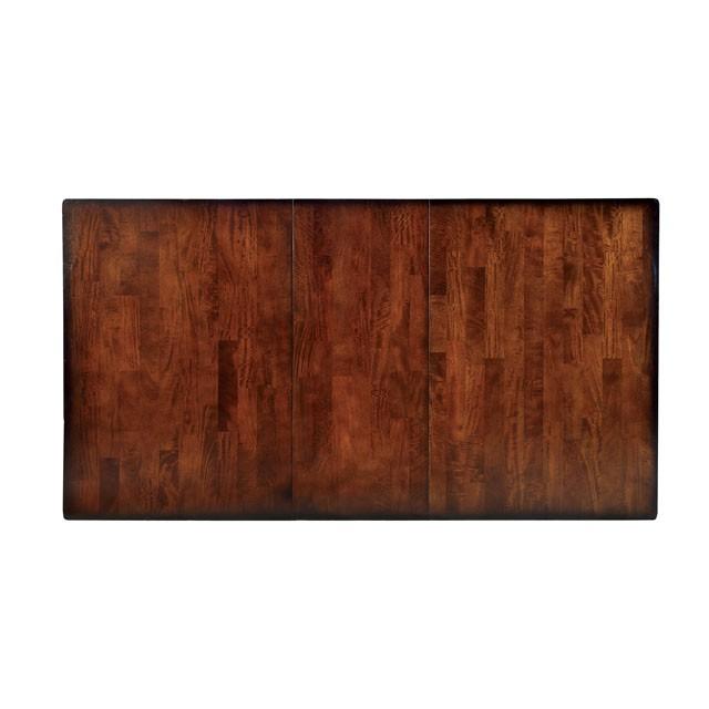 DICKINSON I Dark Cherry Dining Table w/ 18" Leaf - R&R Furniture Gallery (Fountain Valley, CA)