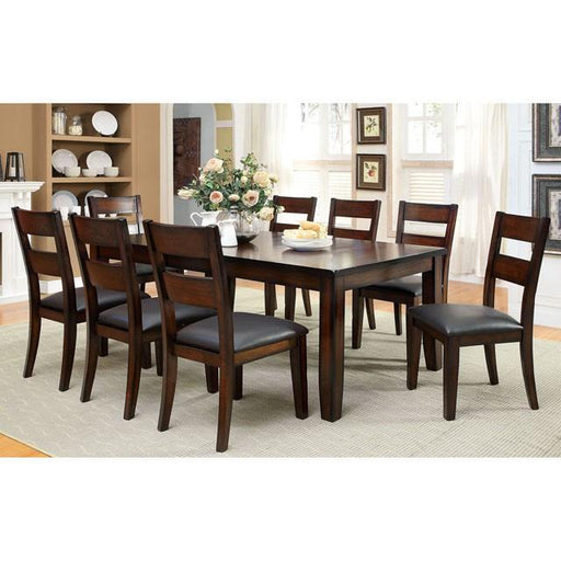 DICKINSON I Dark Cherry Dining Table w/ 18" Leaf - R&R Furniture Gallery (Fountain Valley, CA)