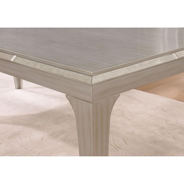 DIOCLES Silver/Gray Dining Table - R&R Furniture Gallery (Fountain Valley, CA)