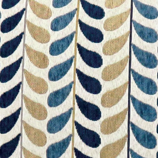 DROPP 18" X 18" Pillow, Blue & Yellow (2/CTN) - R&R Furniture Gallery (Fountain Valley, CA)