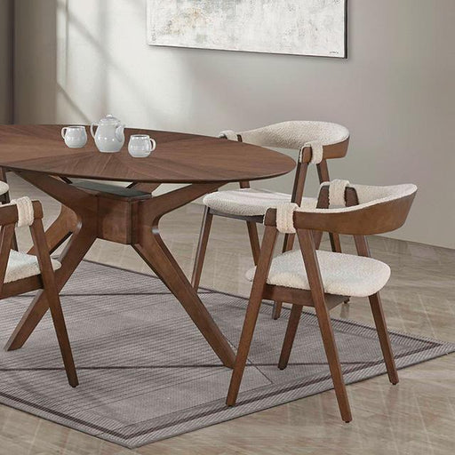 Ebikon Oval Dining Table - R&R Furniture Gallery (Fountain Valley, CA)