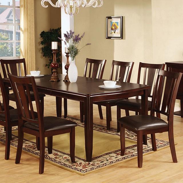 Edgewood I Espresso Dining Table - R&R Furniture Gallery (Fountain Valley, CA)