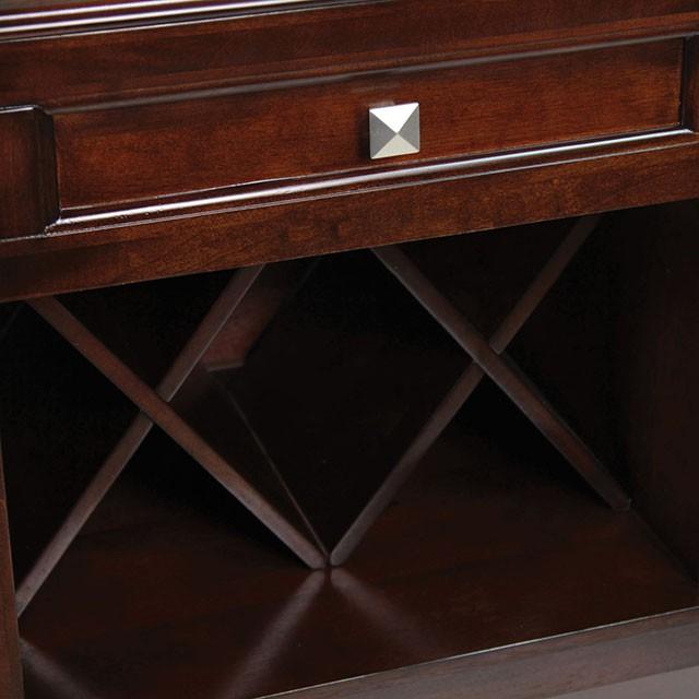 Edgewood I Espresso Dining Table - R&R Furniture Gallery (Fountain Valley, CA)