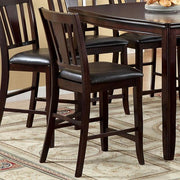 Edgewood II Espresso Counter Ht. Chair (2/CTN) - R&R Furniture Gallery (Fountain Valley, CA)