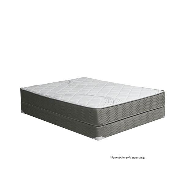 EDREA White/Gray 10" Tight Top Pocket Coil, Full - R&R Furniture Gallery (Fountain Valley, CA)
