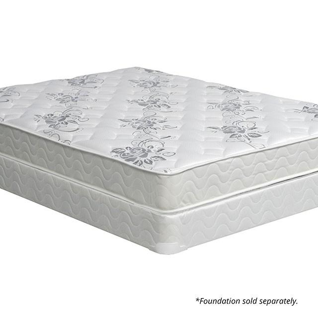 ELBERTYNA White 8" Tight Top Mattress, Queen - R&R Furniture Gallery (Fountain Valley, CA)