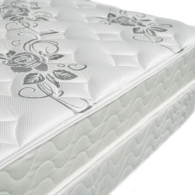 ELBERTYNA White 8" Tight Top Mattress, Queen - R&R Furniture Gallery (Fountain Valley, CA)