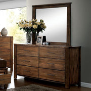 ELKTON Oak Mirror - R&R Furniture Gallery (Fountain Valley, CA)