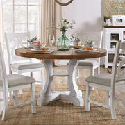 Auletta Transitional Dining Table Round & Squre - R&R Furniture Gallery (Fountain Valley, CA)