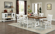 Auletta Transitional Dining Table Round & Squre - R&R Furniture Gallery (Fountain Valley, CA)