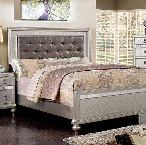 Avior Bed Silver - R&R Furniture Gallery (Fountain Valley, CA)