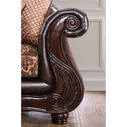ELPIS Brown/Espresso Sofa - R&R Furniture Gallery (Fountain Valley, CA)