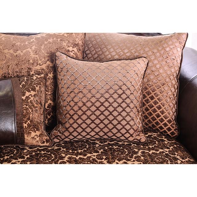 ELPIS Brown/Espresso Sofa - R&R Furniture Gallery (Fountain Valley, CA)