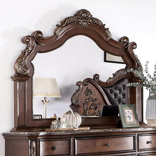 ESPARANZA Mirror, Brown Cherry - R&R Furniture Gallery (Fountain Valley, CA)