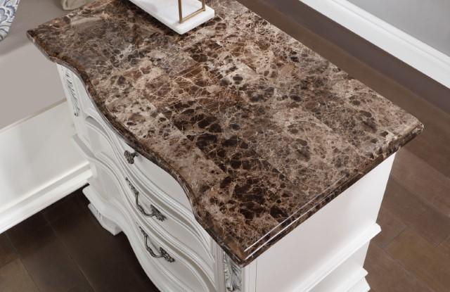 ESPARANZA Night Stand, Pearl White - R&R Furniture Gallery (Fountain Valley, CA)