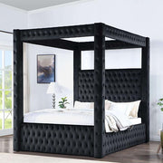 Etherea Bed Gray & Black - R&R Furniture Gallery (Fountain Valley, CA)