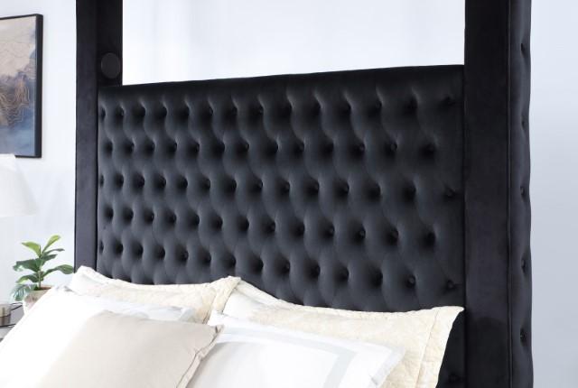 Etherea Bed Gray & Black - R&R Furniture Gallery (Fountain Valley, CA)