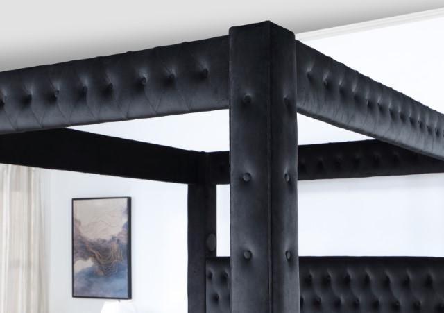 Etherea Bed Gray & Black - R&R Furniture Gallery (Fountain Valley, CA)