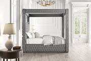 Etherea Bed Gray & Black - R&R Furniture Gallery (Fountain Valley, CA)