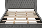 Etherea Bed Gray & Black - R&R Furniture Gallery (Fountain Valley, CA)