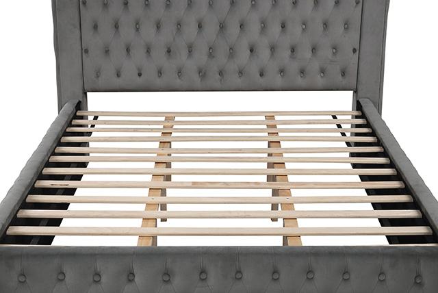 Etherea Bed Gray & Black - R&R Furniture Gallery (Fountain Valley, CA)