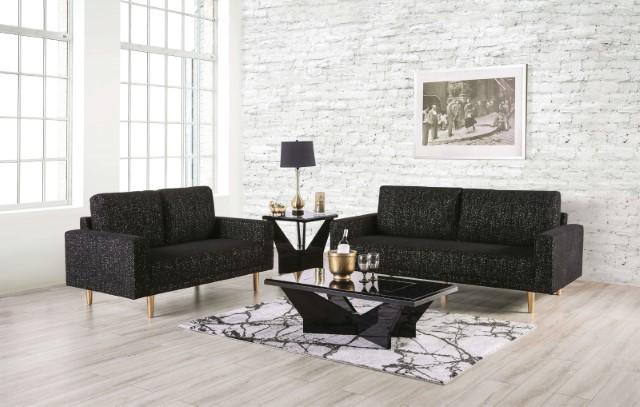 ELVERUM Sofa, Black - R&R Furniture Gallery (Fountain Valley, CA)