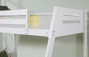 Emilee Twin/Full Bunk Bed White, Grey, Espresso, & Black - R&R Furniture Gallery (Fountain Valley, CA)