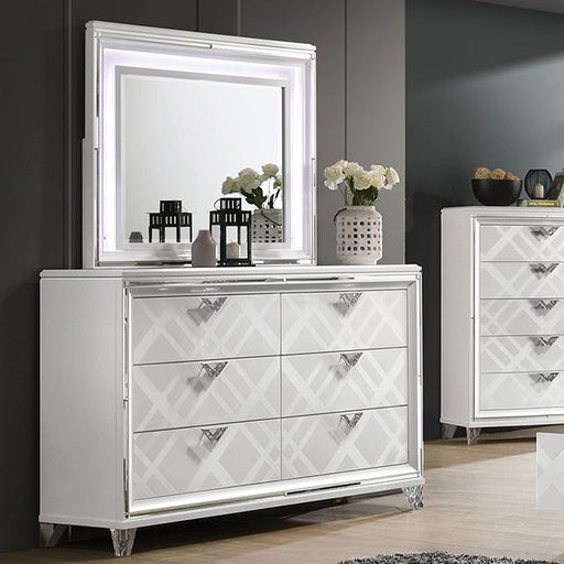 EMMELINE Dresser, White - R&R Furniture Gallery (Fountain Valley, CA)