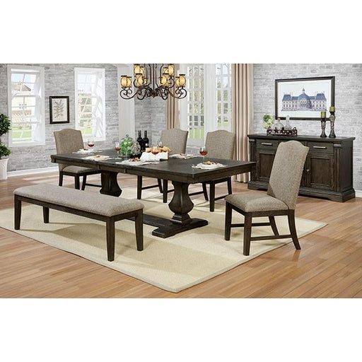 Faulk Espresso Dining Table - R&R Furniture Gallery (Fountain Valley, CA)
