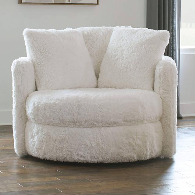 COCHRANE Chair, White - R&R Furniture Gallery (Fountain Valley, CA)